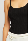 Reflection Ribbed Knit Singlet