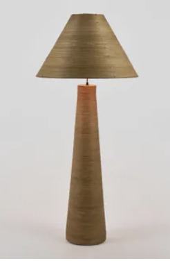 Natural Rattan Floor Lamp