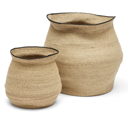 Natural/Black Basket
