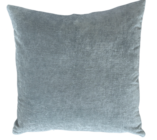 Powder Blue Velvet w Plain Back