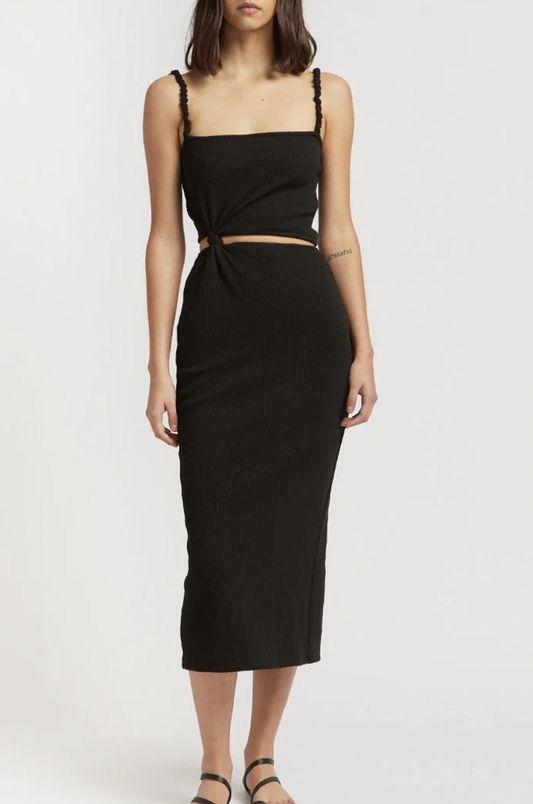 Jules Cotton Cut-Out Dress