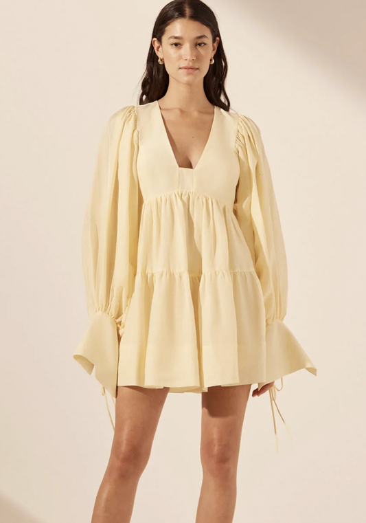 Limon Long Sleeve Mini Dress