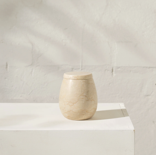 Ci Travertine Canister