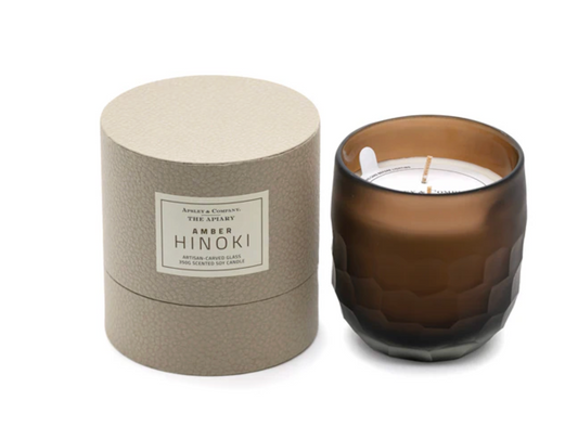 Amber Hinoki Candle