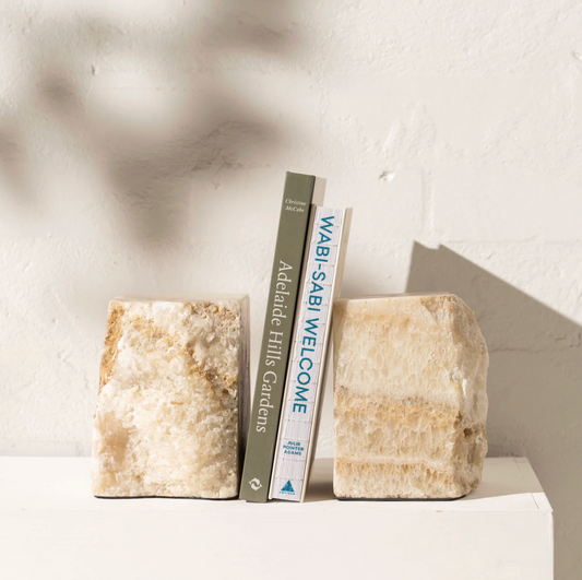 Solid Onyx Bookends