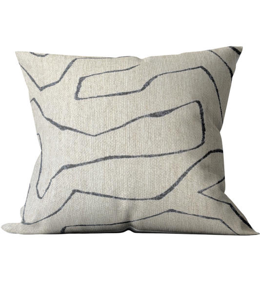 Italian Boucle Ecru Cushion