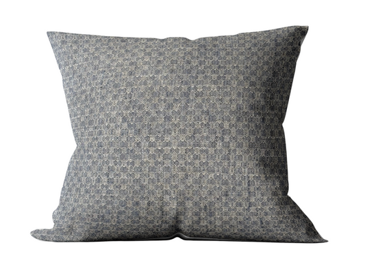 Chanin Navy Denim Custom Cushion