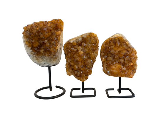 Citrine Cluster Stand