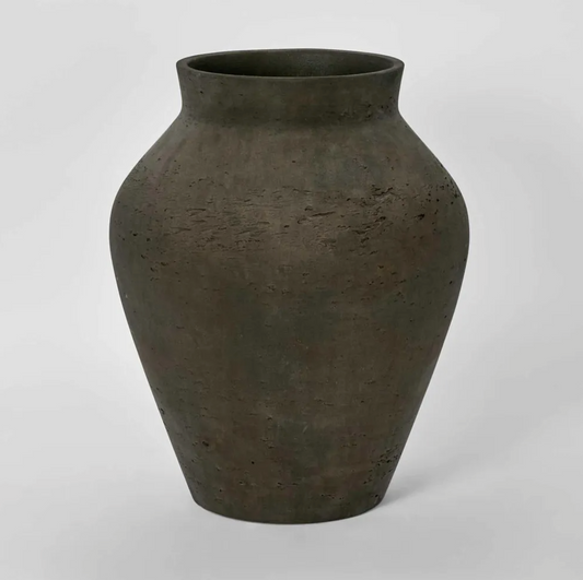 Vase Earth Brown Tall