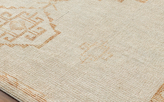 Suraya Rugs Ivory/Burnt Orange 2301
