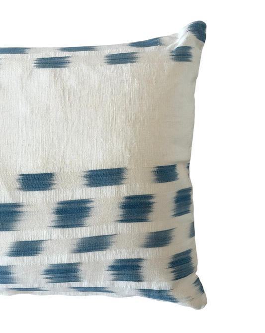 Iz Stripe Sky Schumacher Custom Cushion