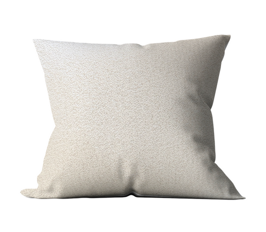 Textured Ivory Custom Cushion
