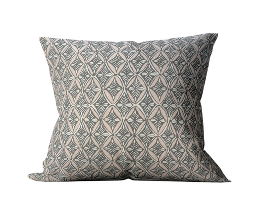 Custom Cushion Char/Pearl Pattern