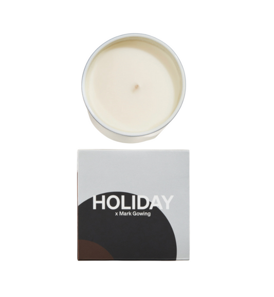 Limited Edition Flannel Flower Silver Candle