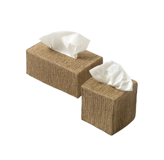 Raffia Tissue Cover Rectangle
