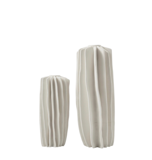 Ivory Coral Vase