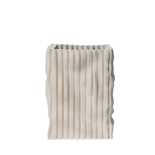Rectangle Textured Vase