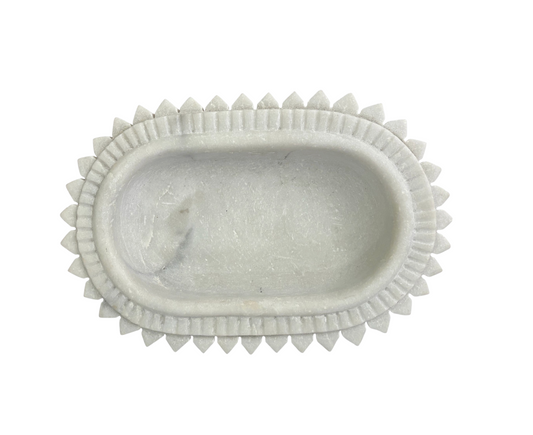 Carved Oval Tray