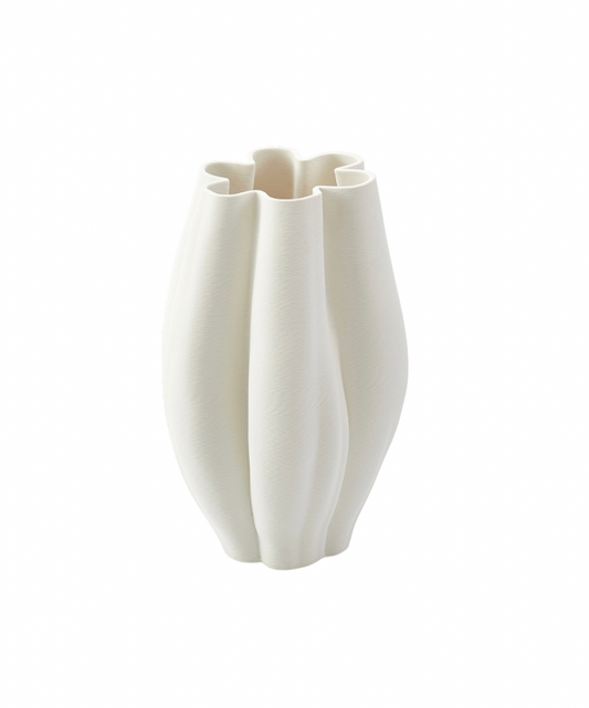 La Mer Vase Ivory