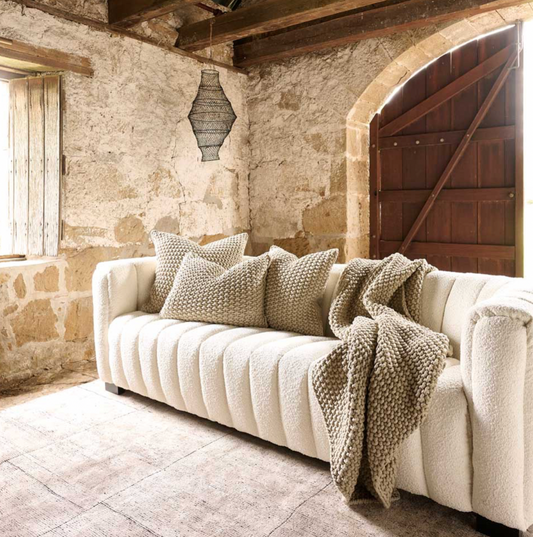 Natural Chunky Throw