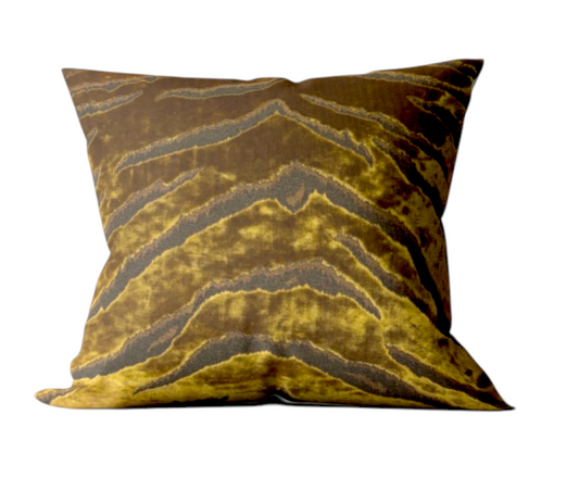 Bengal Gold Custom Cushion