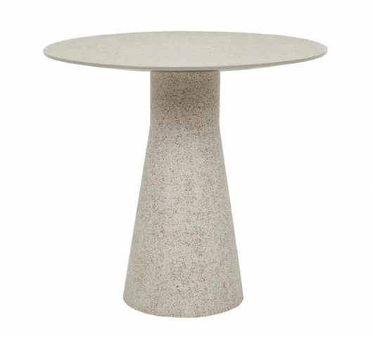 Sand Tapered Round Table