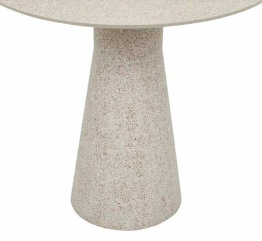 Sand Tapered Round Table