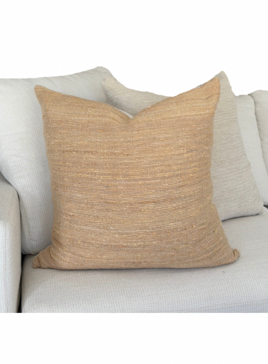 Tussah Rose Gold Custom Cushion