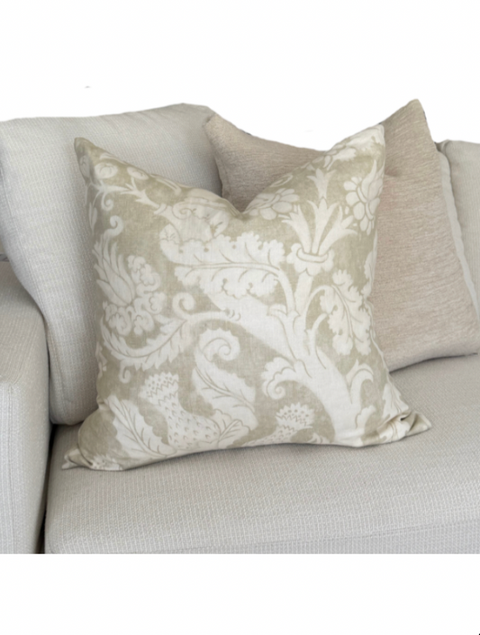 Villa Greige Schumacher Custom Cushion
