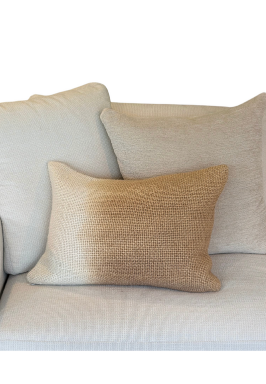 Ombre Linen Lumber Cushion