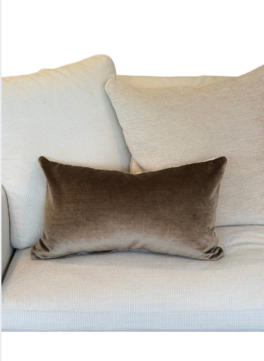 Mink Velvet Custom Cushion