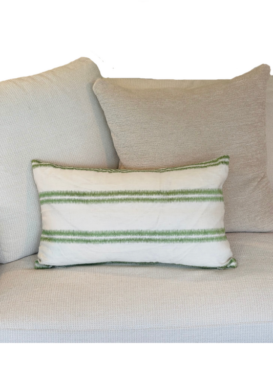 Paloma Grass Schumacher Custom Cushion