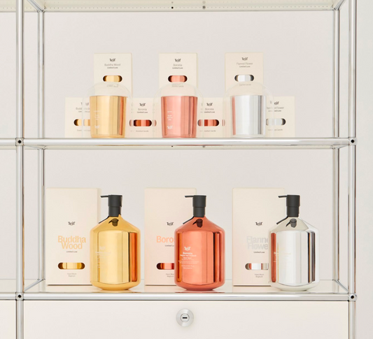 Leif Limited Edition Metallic Candles