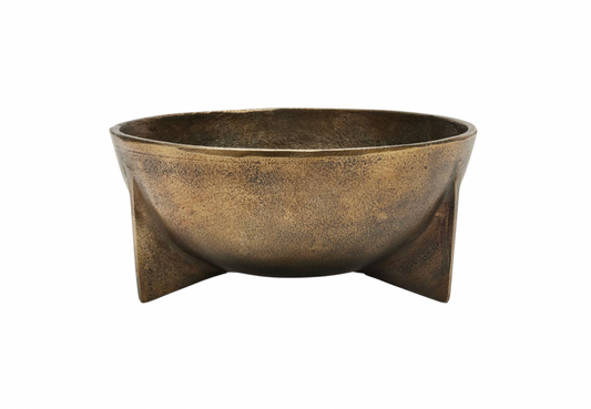 Athena Bowl Antique Brass Small