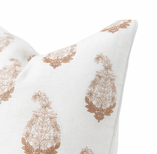 Devon Praisley Linen Cushion