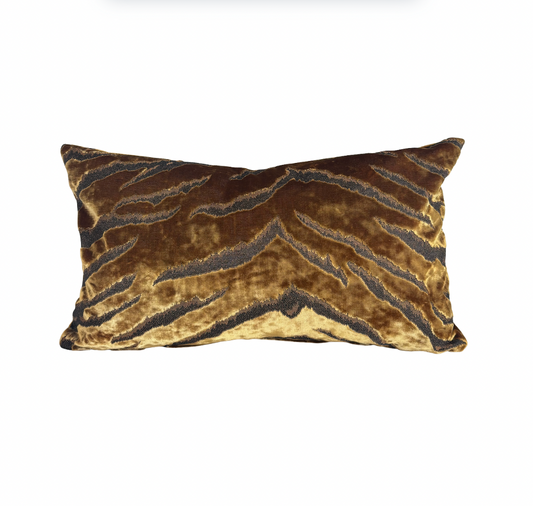 Custom Bengal Gold Cushion