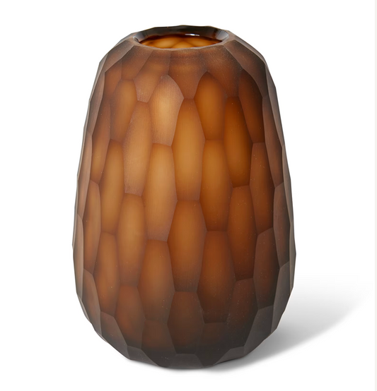 Mina Vase Brown