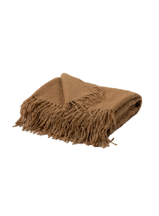 Alpaca Boucle Throw