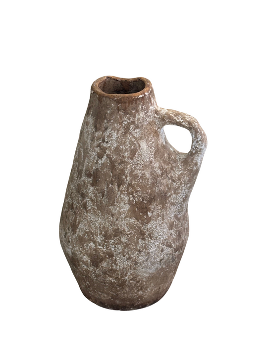 Organic Vase w Handle