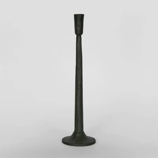 Black Iron Candle Holder