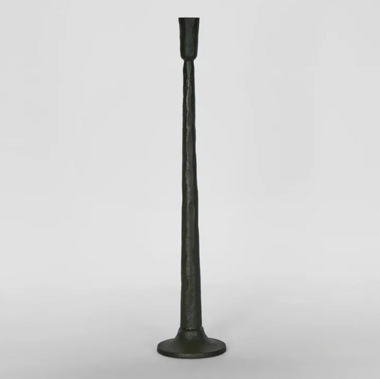 Black Iron Candle Holder