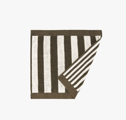 Raye Olive Bath Towels