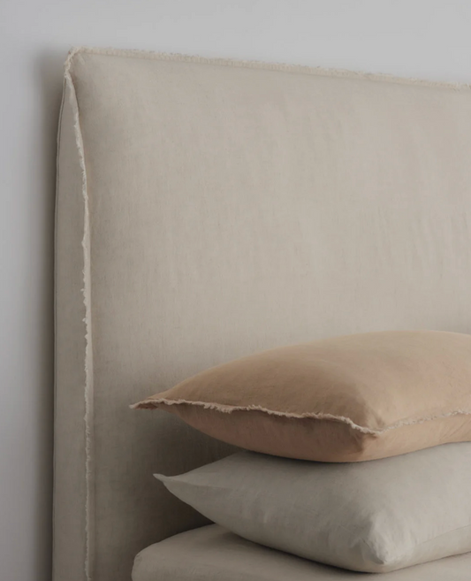 Flocca Linen Bedhead Tall