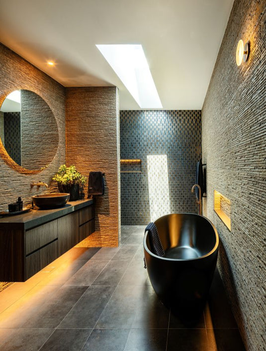 Bungalow Interiors Design & Home Styling Sovereign Island, Gold Coast - bathroom design & styling