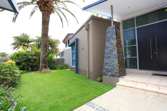 Pre-renovation Sovereign Island Waterfront Mansion