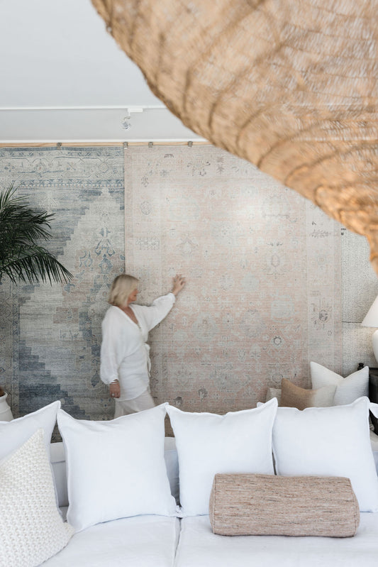 Find luxury imported rugs Gold Coast, Australia Bungalow Home Interiors