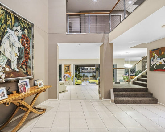 Pre-renovation Sovereign Island Waterfront Mansion