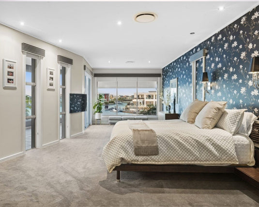Pre-renovation Sovereign Island Waterfront Mansion
