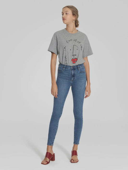 Cult Skinny Ankle Jean in Winner
