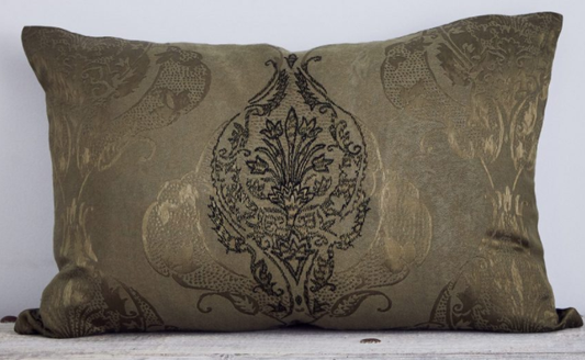 Chati Damask Embroidered Cushion 40x60